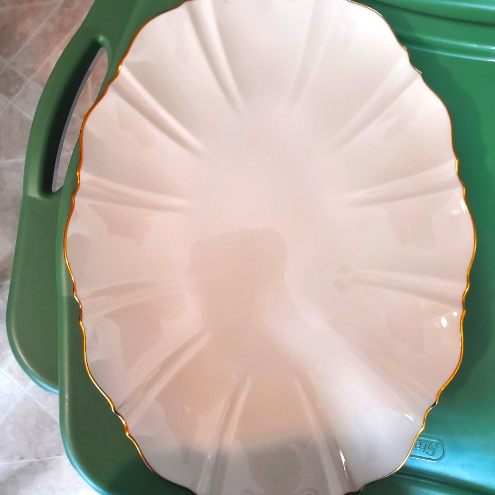 Vintage Lenox Symphony Large Gold Trimmed Platter